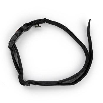 Chameleon elastic adjustable snap closure - Black