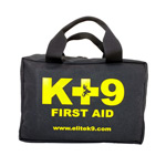 Elite K-9 Deluxe Trauma First Aid Kit - Black