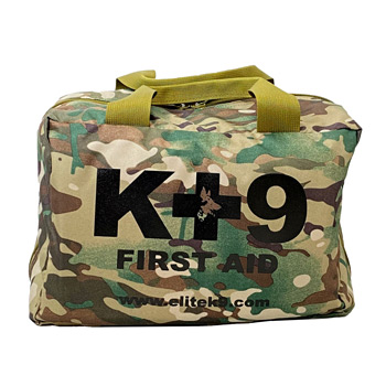 Elite K-9 Deluxe Trauma First Aid Kit - Camo