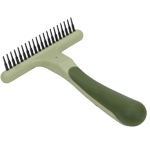 Undercoat Rake Single Row - For Dogs with Medium Undercoats