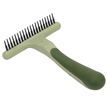 Undercoat Rake Single Row - For Dogs with Medium Undercoats