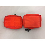 Orange Cargo Pouch for  Harness