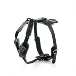 Leather Agitation/Tracking Harness w/ Handle