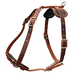 Voyager Leather Tracking Harness (Small to Medium Dogs)