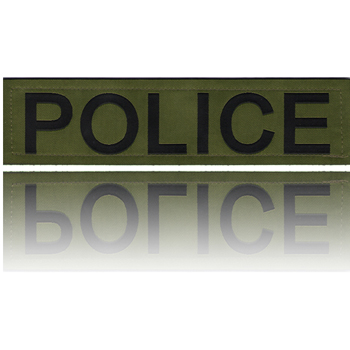 Police - Olive Background