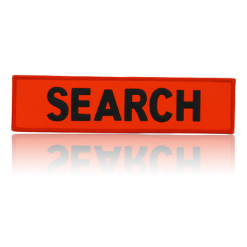 Search - Orange Reflective Background