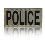 Police Silver Reflective
