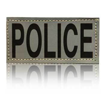 Police Silver Reflective