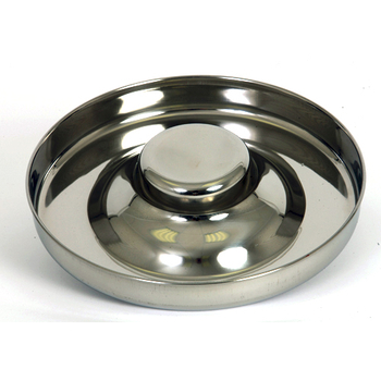 Stainless steel puppy feeder