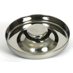 Stainless steel puppy feeder