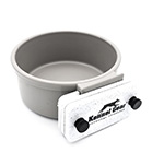 Kennel Gear 20 oz Gray Plastic Bowl System