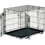 Double Door Wire Folding Crate