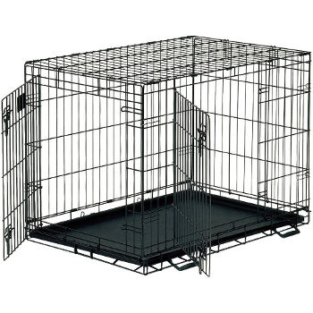 Double Door Wire Folding Crate