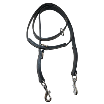 Boston Leather Adjustable K-9 Lead