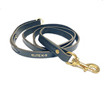 6' Leather Leash with Rivets