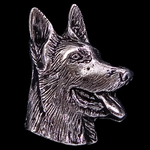 German Shepherd Head