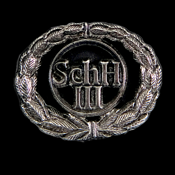 Schutzhund III Lapel Pin