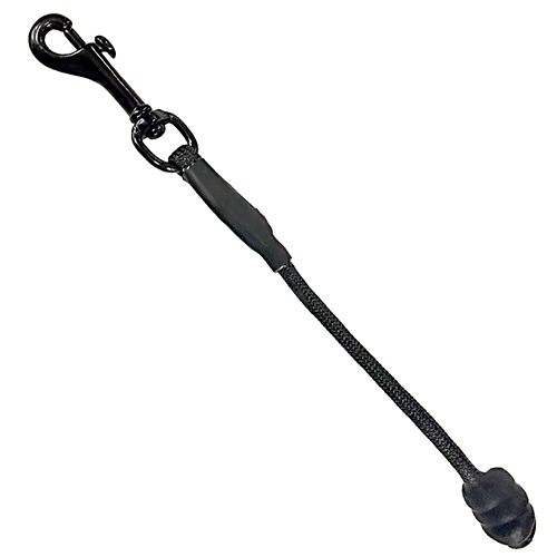 8 � inch Obedience/Traffic Tab with Rubber coated knot