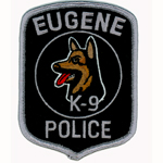 Eugene Police K-9 Patch