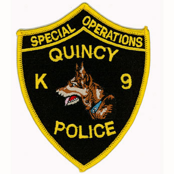 Quincy Special Operations Police K9 Patch