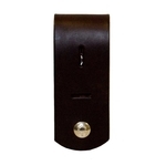 Brown Boston Leather Badge Holder