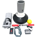 K-9 BSD-3R (rechargeable) Remote Ball Launcher with Barrel and Black cover