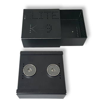 Square Military Magnetic Stash Box  4.5