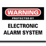 Metal Warning Sign