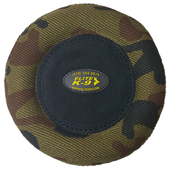 Synthetic Frisbee Bite Tug - Woodland Camo
