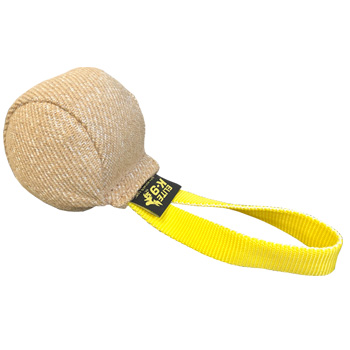 Elite K-9 Jute Round Tug - 1 Handle
