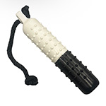Plastic Training Dummy - Black and White with rope and knot