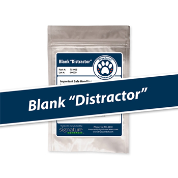 Blank Distractor K-9 Scent Training Aids