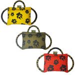 Level 2 Synthetic Puppy Bite Pillow with Paw Prints