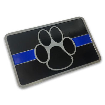 Thin Blue Line K-9 Vehicle emblem