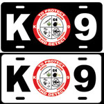 License Plate with To Protect & Detect