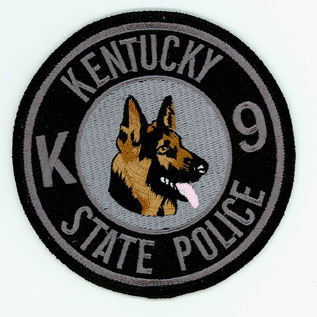 Kentucky State Police K-9 Patch