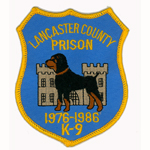 Lancaster County Prison K-9 Patch